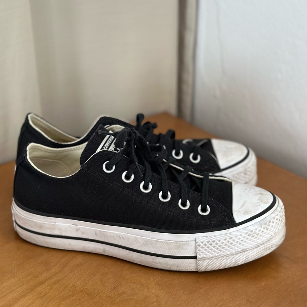 Converse platform sneakers